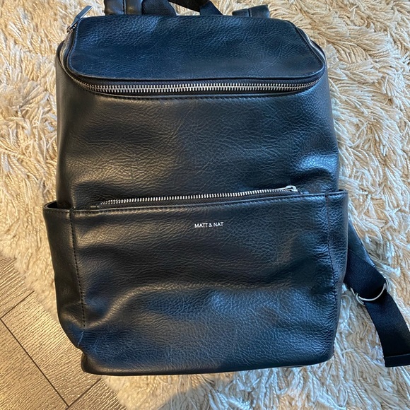 SOLD Matt and Nat Vegan Leather Backpack - Picture 2 of 3